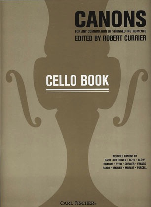 Carl Fischer Currier, Robert: Canons for Any Combination of Instrument (cello)