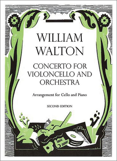 Oxford University Press Walton, William: Cello Concerto-2nd edition (Cello & Piano) OUP