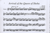 Carl Fischer Handel, G.F.: Arrival of the Queen of Sheba (string quartet)