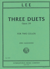 International Music Company Lee (Guignard): Three Duets Op.39 (2 Cellos)