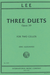 International Music Company Lee (Guignard): Three Duets Op.39 (2 Cellos)