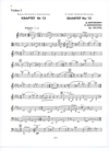 HAL LEONARD Shostakovich, Dmitri: String Quartet No. 13 Op.138 (1970) set of parts