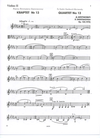 HAL LEONARD Shostakovich, Dmitri: String Quartet No. 13 Op.138 (1970) set of parts