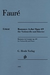 HAL LEONARD Faure, Gabriel: Romance Op.69 (cello & piano) HENLE