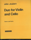 Novello Publishing Limited Joubert, John: Duo for Violin and Cello, Op.65 (score & parts) Special Import Item