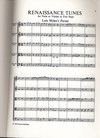 Pallis, Marco: Renaissance Tunes-Ensemble Pieces for 2 violins, 2 violas & cello (or 2 treble viols, 2 tenor viols & bass viol)
