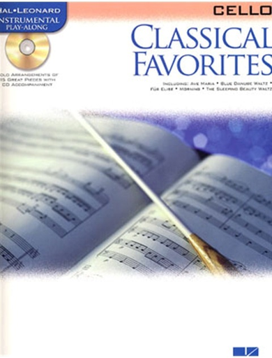 HAL LEONARD Classical Favorites (cello & CD)