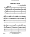 HAL LEONARD Dettori, G.: Lady Gaga Fugue-Pops for String Quartet (score and parts)