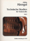 Klengel: Technische Studien -Technical Studies, Vol.1 (cello)
