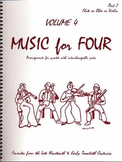 Last Resort Music Publishing Kelley, Daniel: Music for Four Vol.4 Favorites from the Late 19th & Early 20th Centuries (Violin 2)