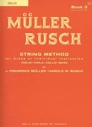 Muller, J.F. & Rusch, H.W.: String Method, Bk.3 (cello)