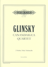 Glinsky, Albert: Canandaigua Quartet (string quartet) score and parts
