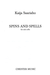 CHESTER MUSIC Saariaho, Kaija: Spins & Spells (cello solo)