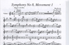 Beethoven, L.van (Martelli): Symphony No. 8, 1st movement (string quartet)