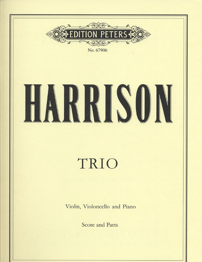 Harrison, Lou: Trio (violin, cello, piano)