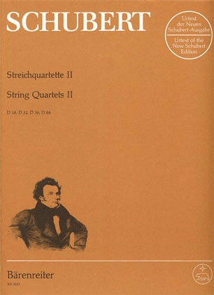 Barenreiter Schubert, F.: String Quartets Vol.2, Barenreiter