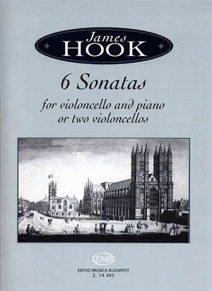 HAL LEONARD Hook, James: 6 Sonatas for cello & piano or two cellos