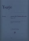 HAL LEONARD Ysaye, E. (Bellisario, ed.): Sonata, Op.28, urtext (cello and piano)