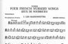 Murrill, Herbert: Four French Nursery Songs for cello & piano