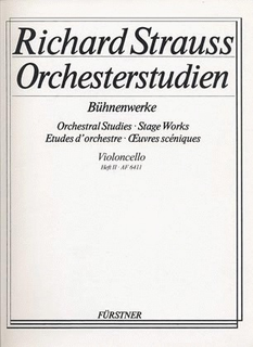HAL LEONARD Strauss, Richard: Orchestral Stage Works Vol. 2 for Cello (Salome)