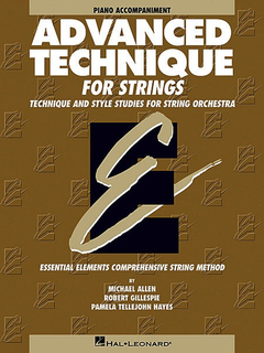 HAL LEONARD Allen, M., Gillespie, R., & Hayes, P.T.: Advanced Technique (piano accompaniment)