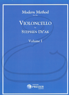 Carl Fischer Deak: Modern Method for the Violoncello, Vol.1 (cello) Theodore Presser
