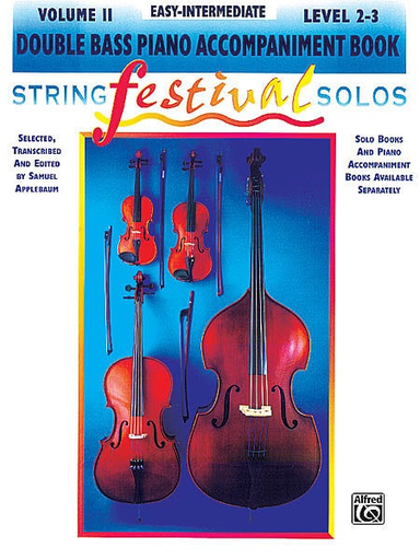 Alfred Music Applebaum: String Festival Solos Vol. 1 (piano acc)