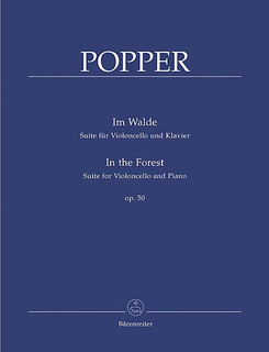 Barenreiter Popper, David: Im Walde (In the Forest) Op. 50 (for Violoncello and Piano) Barenreiter