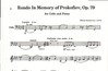 HAL LEONARD Kabalevsky: Rondo Memory of Prokofiev (cello & piano)