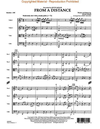 HAL LEONARD Gold, Julie: From A Distance - Pops for String Quartet (score and parts)