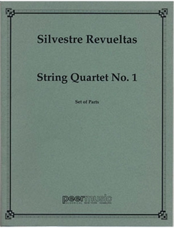 HAL LEONARD Revueltas, Silvestre: String Quartet No. 1 (parts)