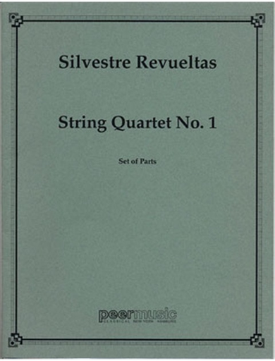 HAL LEONARD Revueltas, Silvestre: String Quartet No. 1 (parts)