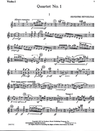 HAL LEONARD Revueltas, Silvestre: String Quartet No. 1 (parts)