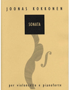 HAL LEONARD Kokkonen, Joonas: Sonata (cello & piano) special import item