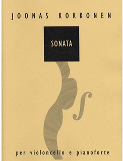 HAL LEONARD Kokkonen, Joonas: Sonata (cello & piano) special import item