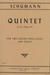 International Music Company Schumann, Robert: Piano Quintet in Eb Op.44 (piano, 2 violins, viola, cello)