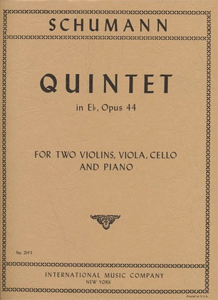 International Music Company Schumann, Robert: Piano Quintet in Eb Op.44 (piano, 2 violins, viola, cello)