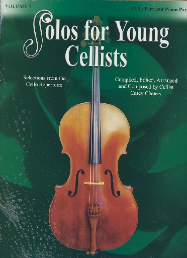 Alfred Music Cheney, Carey: Solos for Young Cellists Volume 7 (cello & piano)