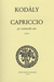 HAL LEONARD Kodaly: Capriccio (cello solo)