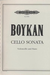 Boykan, Martin: Cello Sonata (cello & piano)