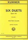 International Music Company Kummer (Solow): Six Duets, Op. 156, Vol. 1 (2 cellos)