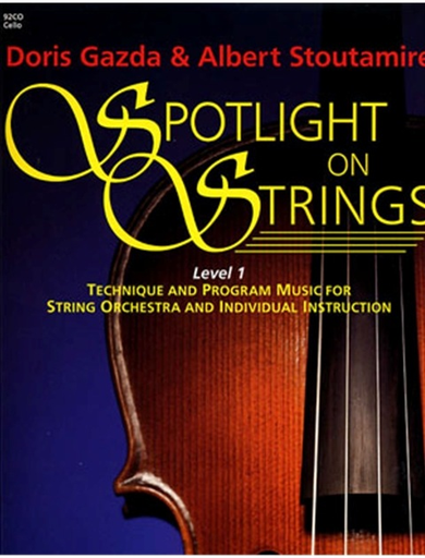 Gazda: Spotlight on Strings, Book 1 (Cello)