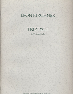 HAL LEONARD Kirschner, Leon: Triptych for Violin & Cello