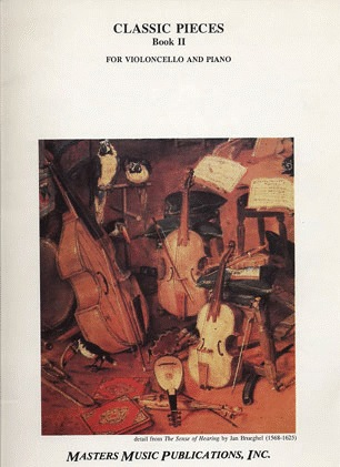 LudwigMasters Masters Music: Classic Pieces, Book 2 (cello & piano)