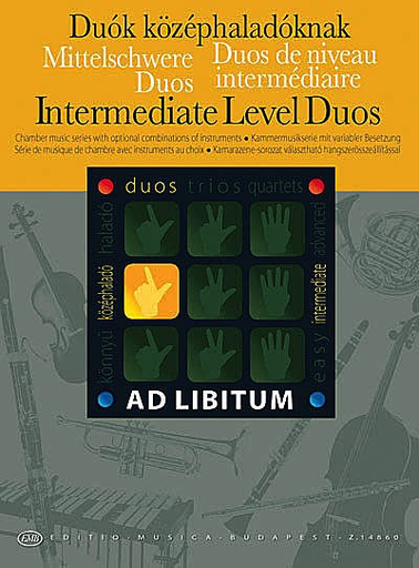 HAL LEONARD Soos, A./Zempleni, L. (ed., Arr.): Intermediate Level Duos; Chamber Music with Optional Combinations of Instruments (violin, viola, cello, bass)