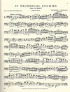 International Music Company Findeisen, T.A. (Zimmerman): 25 Technical Studies, Op.14 Volume 2 (bass)