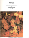 LudwigMasters Faure, Gabriel: Sonata No.1 Op.109 in d minor (cello & piano)