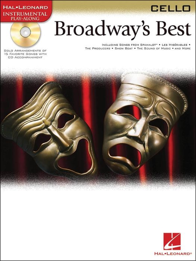 HAL LEONARD Broadway's Best (Cello & CD)