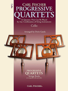 Carl Fischer Gazda, Doris: Progressive Quartets (4 cellos)