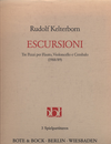 Bote & Bock Kelterborn, Rudolf: Escursioni (flute/cello/piano)